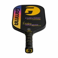New 🥰 Best Sale 😉 GAMMA Lindsey Newman Havoc BLEMISHED Middleweight Composite Pickleball Paddle 😀 🎁 -Pickleball Paddles Store e2aa 10 22 gamma lindsey newman havoc blemished middleweight composite pickleball paddle 36311 004 l
